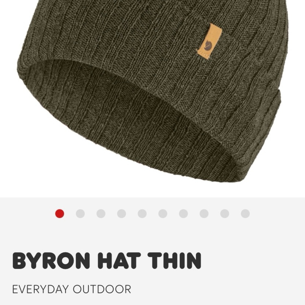 Fjallraven Byron Hat Thin - Olive